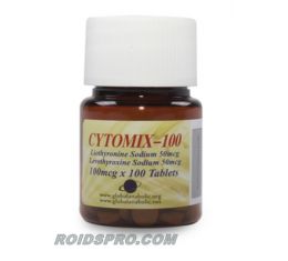 Cytomix-100 for sale | T3 + T4  100 mcg x 100 tablets | Global Anabolic